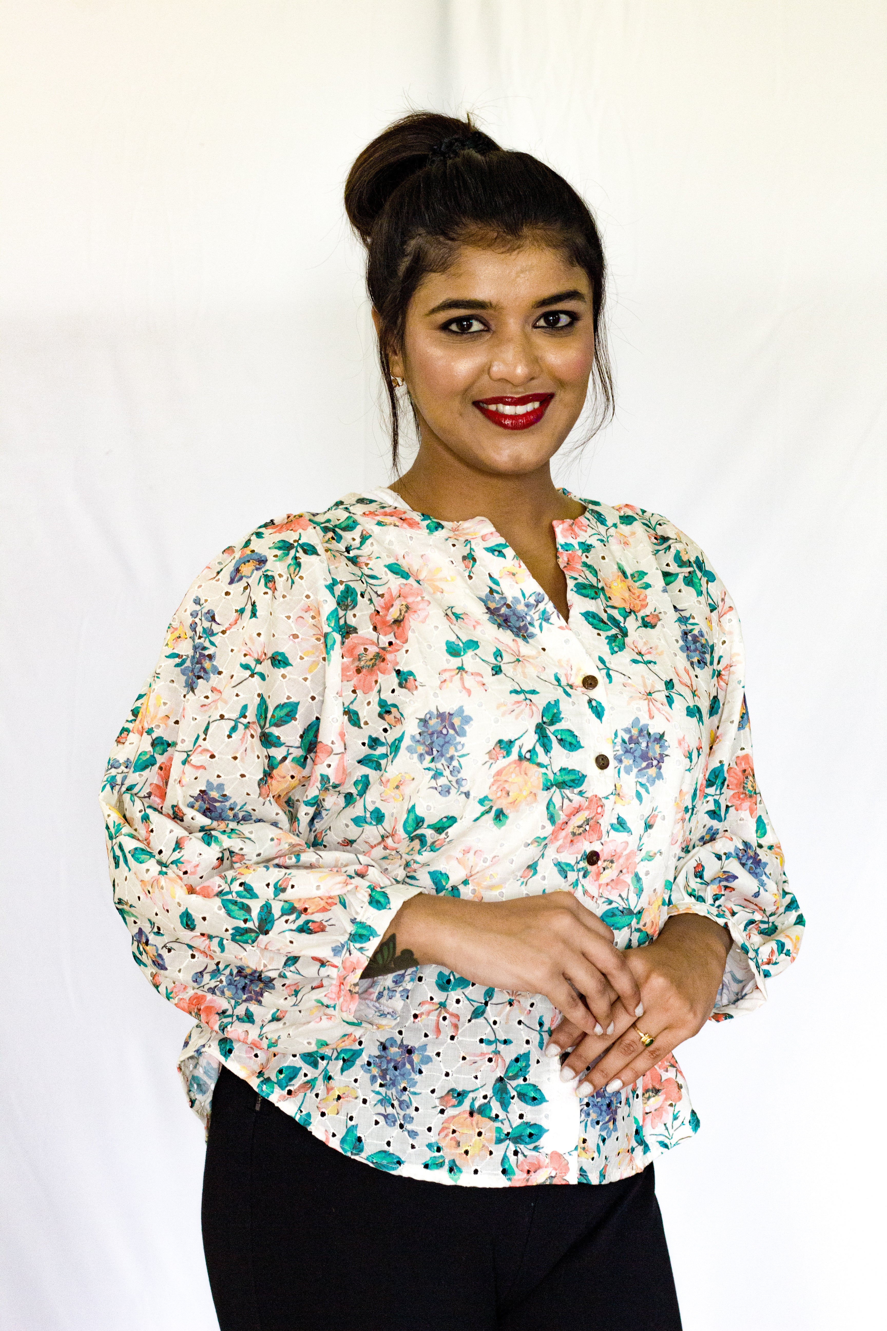 Cotton Hakoba Short Top